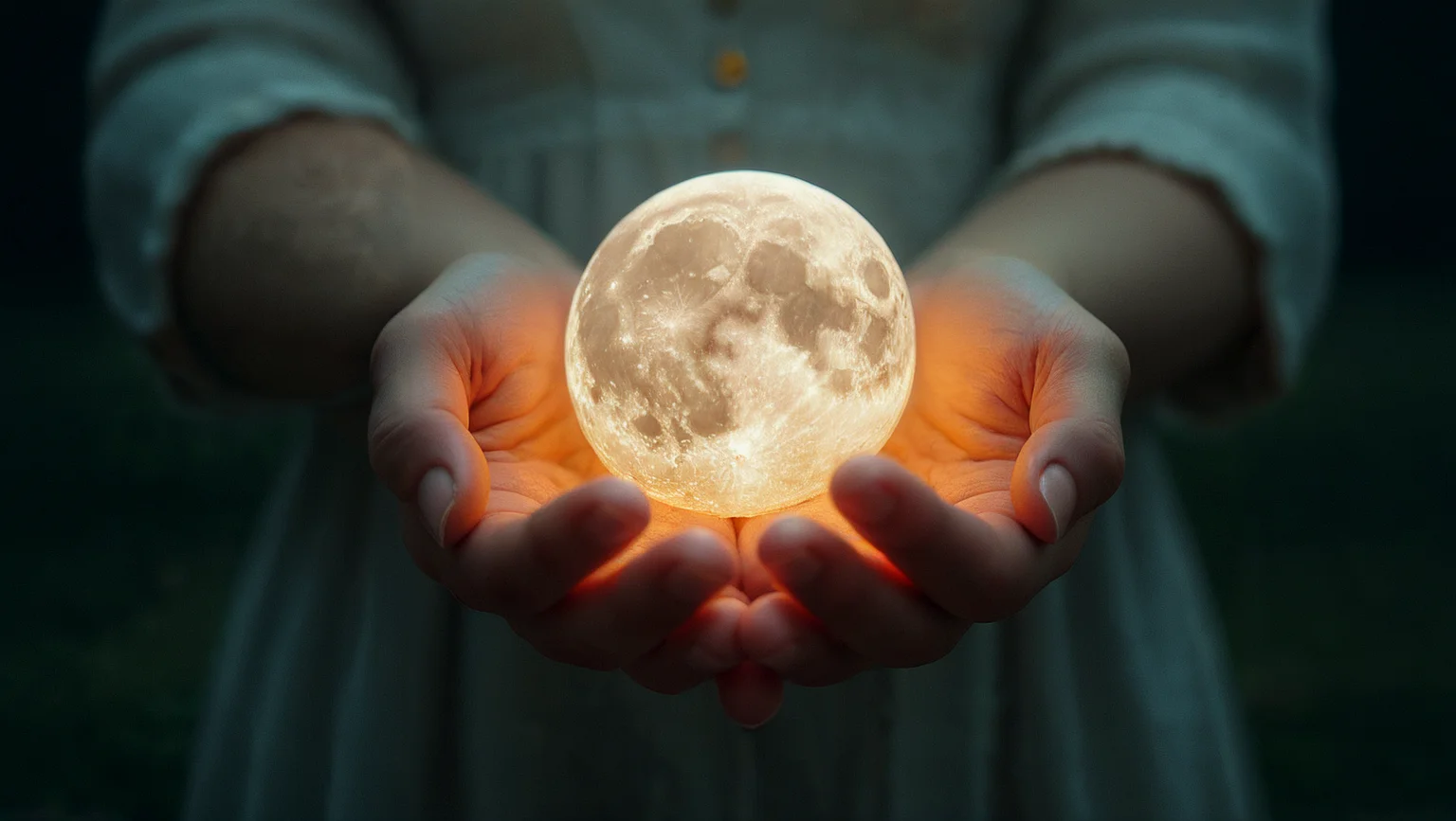 Holding the moon in her hands, luminous.
<lora:Conjuring01a_CE_XL_300-OT:0.6> cnjrngCE_style