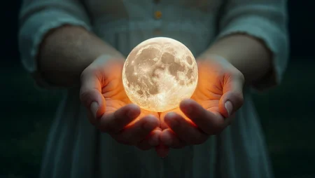 Holding the moon in her hands, luminous.

<lora:Conjuring01a_CE_XL_300-OT:0.6> cnjrngCE_style