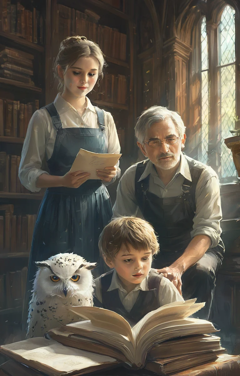 masterpiece,best quality,<lora:tbh44-sdxl:0.9>,illustration, portrait of family