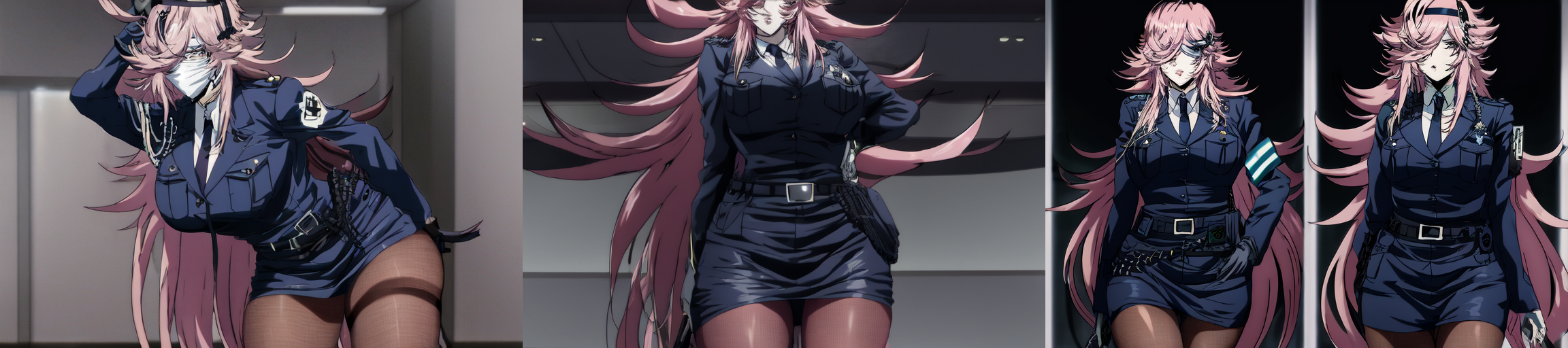 highly insanely detailed, masterpiece, top quality, best quality, highres, 4k, 8k, RAW photo, (very aesthetic, beautiful and aesthetic), 
__lazy-wildcards/cosplay-char/tenkuu_shinpan/yayoi_kusakabe/prompts__, 
<lora:Yayoi_Kusakabe:1>, 
(1girl:1.3), 1other, 
__lazy-wildcards/dataset/background__,âââ