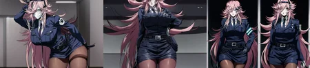 highly insanely detailed, masterpiece, top quality, best quality, highres, 4k, 8k, RAW photo, (very aesthetic, beautiful and aesthetic), 
__lazy-wildcards/cosplay-char/tenkuu_shinpan/yayoi_kusakabe/prompts__, 
<lora:Yayoi_Kusakabe:1>, 
(1girl:1.3), 1other, 
__lazy-wildcards/dataset/background__,âââ