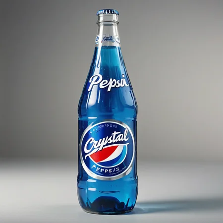 <lora:Everly_Heights_Prop_Generator:.4> a bottle of crystal pepsi