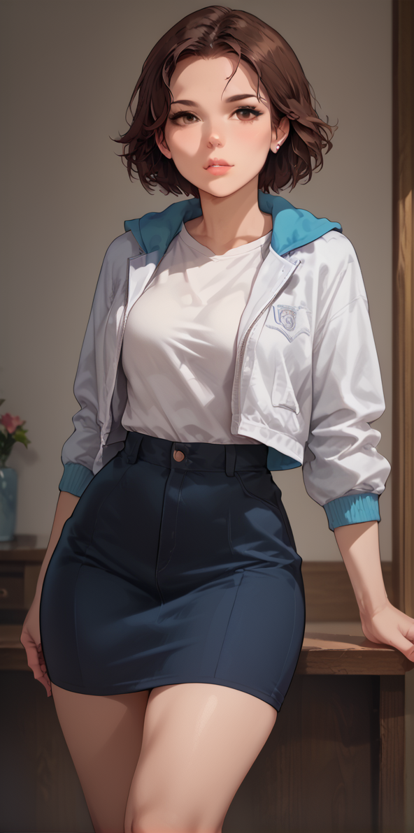 a cartoon picture of Madison russell in brown short hair, superflat,
superflat, a detailed drawing,jacket,white shirt, <lora:Madison_russell:0.7>,score_9, score_8_up, score_7_up, score_6_up,source, <lora:cartoonstv02XLP:0.6>, fit, solo, curvy, suit