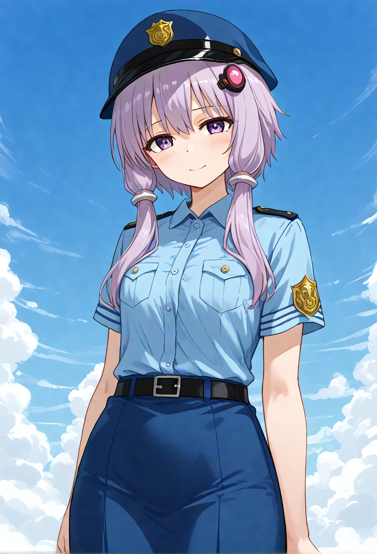 <lora:yuzuki_yukari_XL-pony-v1:1>yuzuki yukari,policewoman,, BREAK score_9, score_8_up, score_7_up, BREAK  source_anime, best quality, masterpiece,uncensored, nsfw, <lora:Hyper-SDXL-4steps-lora:1>,  zPDXL