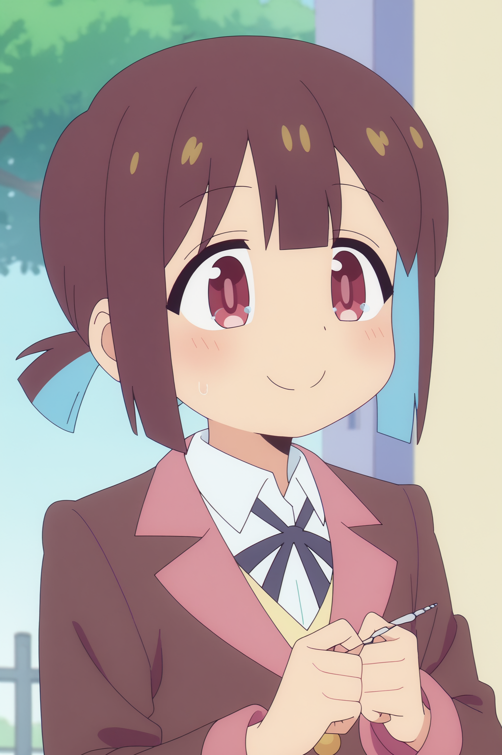 rating_safe,  anime screencap, consistent background,   Momiji Hozuki <lora:Onimai-Momiji_Hozuki-PDXL:0.8>