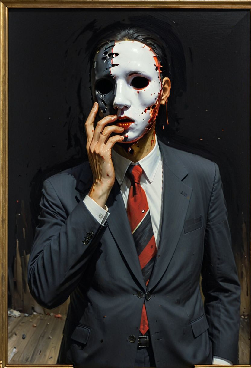 My head is slicing into enigmatic sections, and my primary symptom is that I have no face, but I must see, internationally recognized oil painting by the master, sold at auction for 23 million USD. Expressive powerfully pained expression intermingled with notes of confusion.