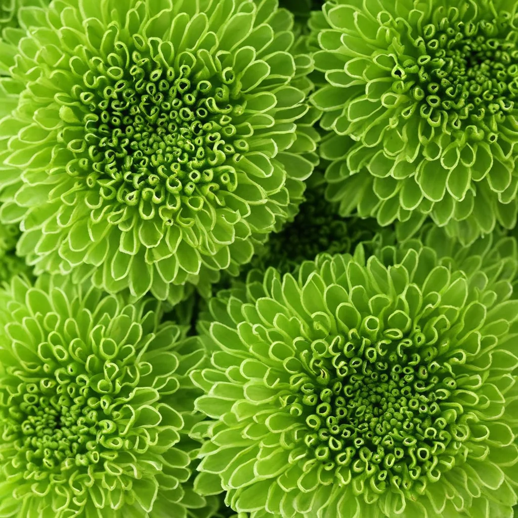 <lora:SDXL_green_texture_Sa_May:1> green texture flowers