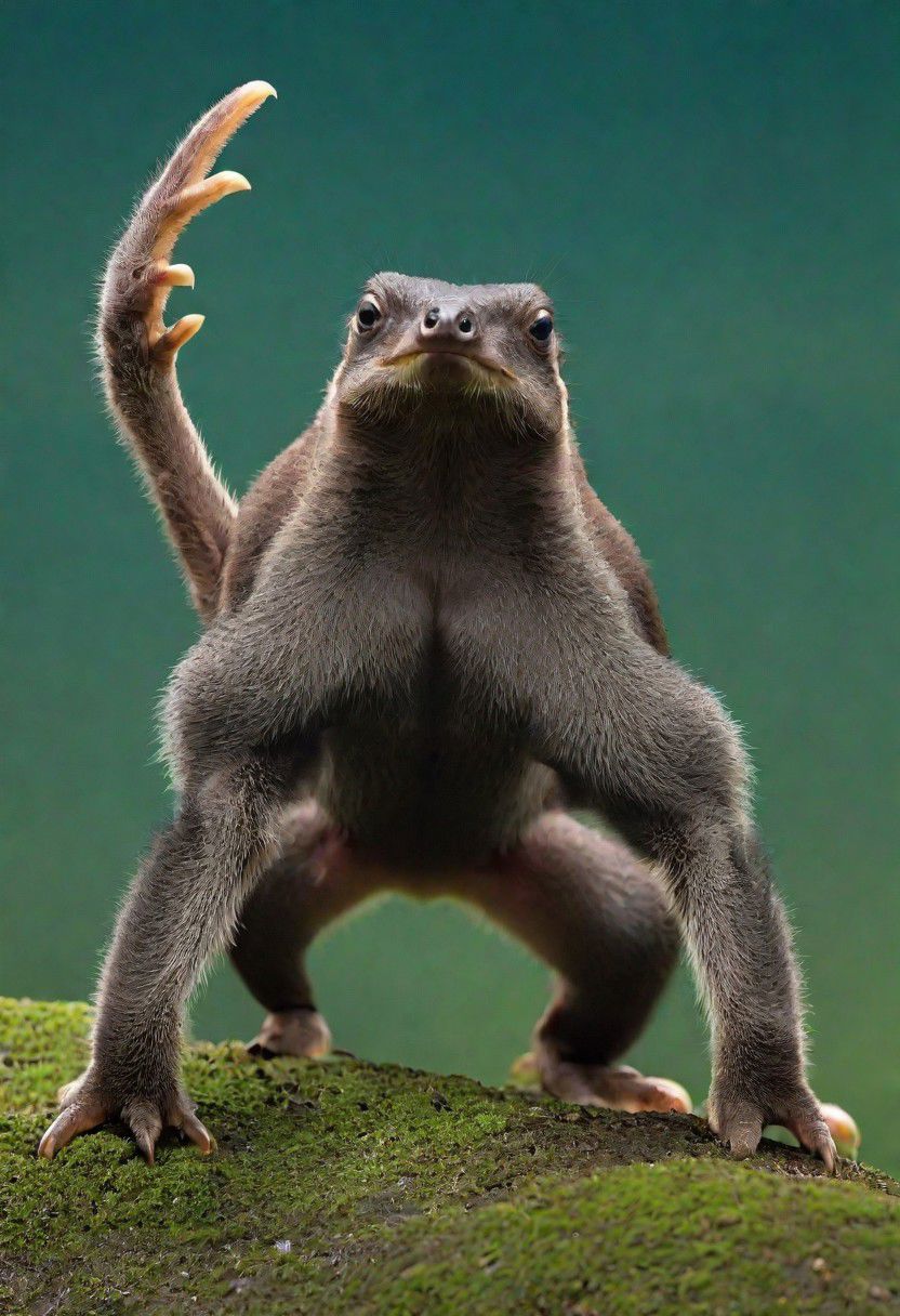 a tarouco animal with four arms