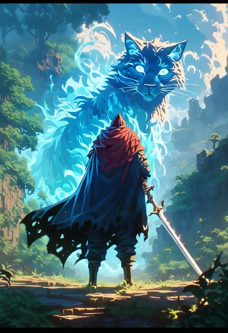 score_9,score_8_up,score_7_up
solo, knight, long sword,
bosstyle, windigo, bsft,
collumns, foliage,
smoke,
blue sigils, magical sigils,
pixel, commodore, cat,
terror, horror, eerie,
bosstyle,
cape, from behind, ass