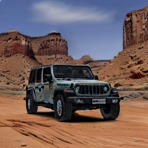jeep wrangler, jeep, olive green jeep, gray jeep, dust, rock, red jeep, grass, cloudy sky, road, photo background, no humans, vehicle focus