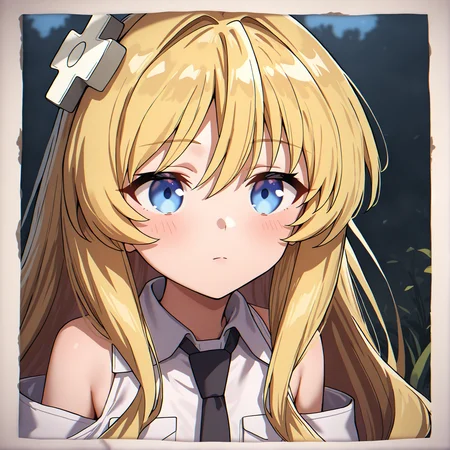 newest,absurdres,masterpiece,highres,<lora:noobai_ep11_stabilizer_v0.138_fp16:1>,<lora:alisa:0.9>,alice kisaragi,blonde hair,Encaustic painting,