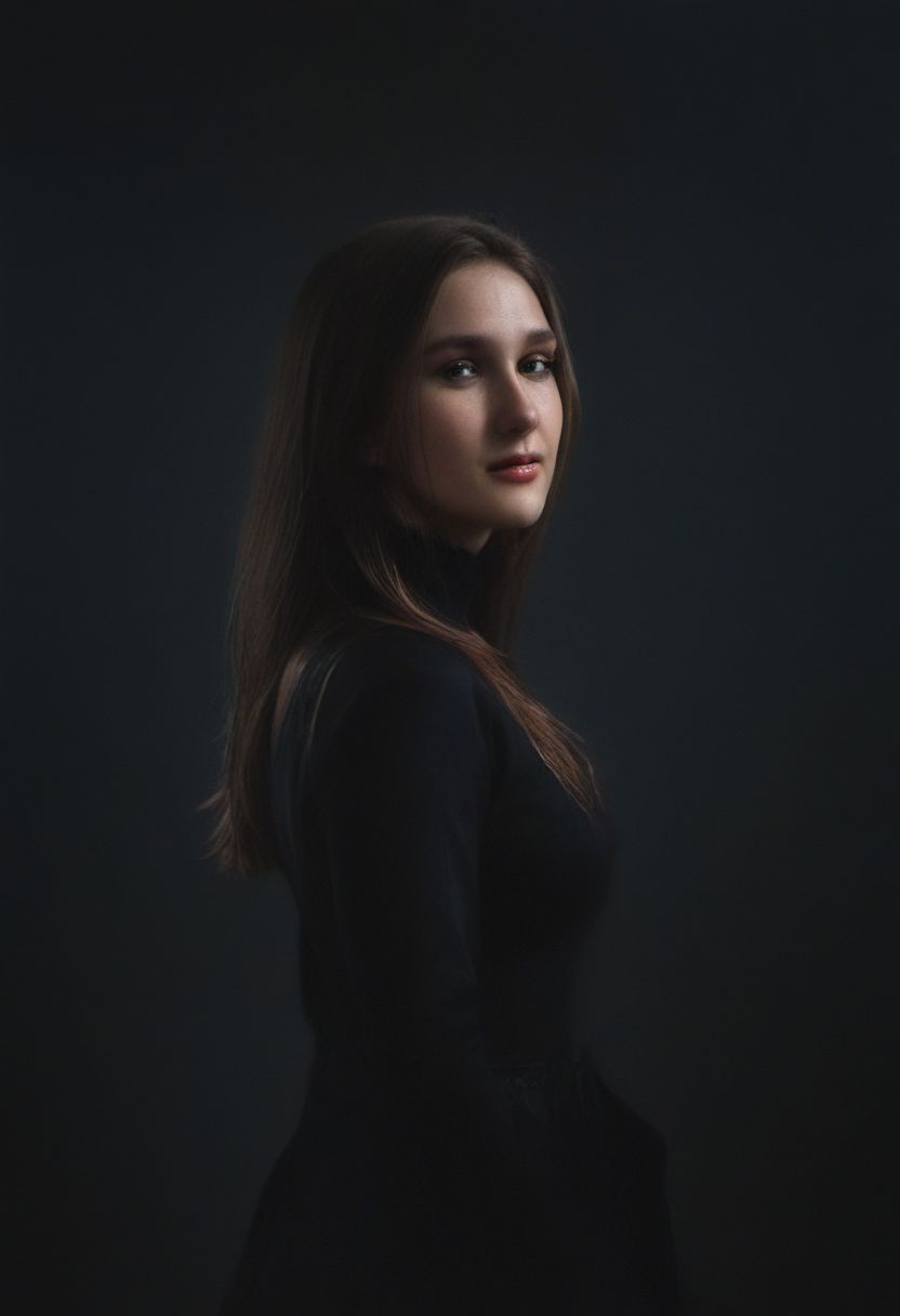 1girl, a 30 year old gorgeous woman, milfpeaches, detailed skin face and eyes ,very intricate, natural lighting , at bar in nightclub, dark room, skin pores, blues, jaz, smoke, relax, diffused light, elegant, on chair, makeup, heart-shaped lips, high-heels, laced bra, shy corner smile, elegant dress, ((very long hair)), low contrast, natural face, long hair highlights, cerulean eyes, dark circles under eyes, smile, dark, natural breast, round breasts, curvy natural body, sitting on counter, crossed legs, long curvy legs, focus eyes,( wavy hair), reading glasses, from below,