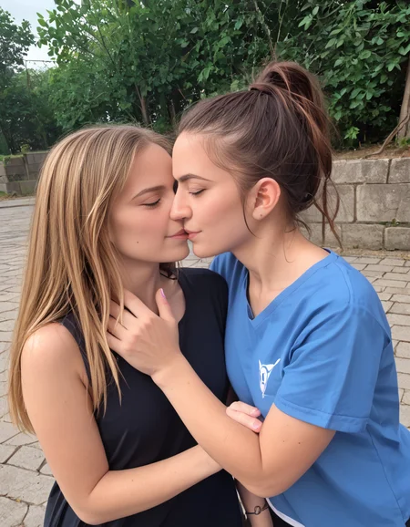 score_9,score_8_up,<lora:Lesbian_Love:1>,2girls,jewelry,outdoors,<lora:Perfect Hands:0.8>,Perfect Hands,<lora:SDXL_BetterFaces-LoRA_v1:0.8>,4ng3l face,