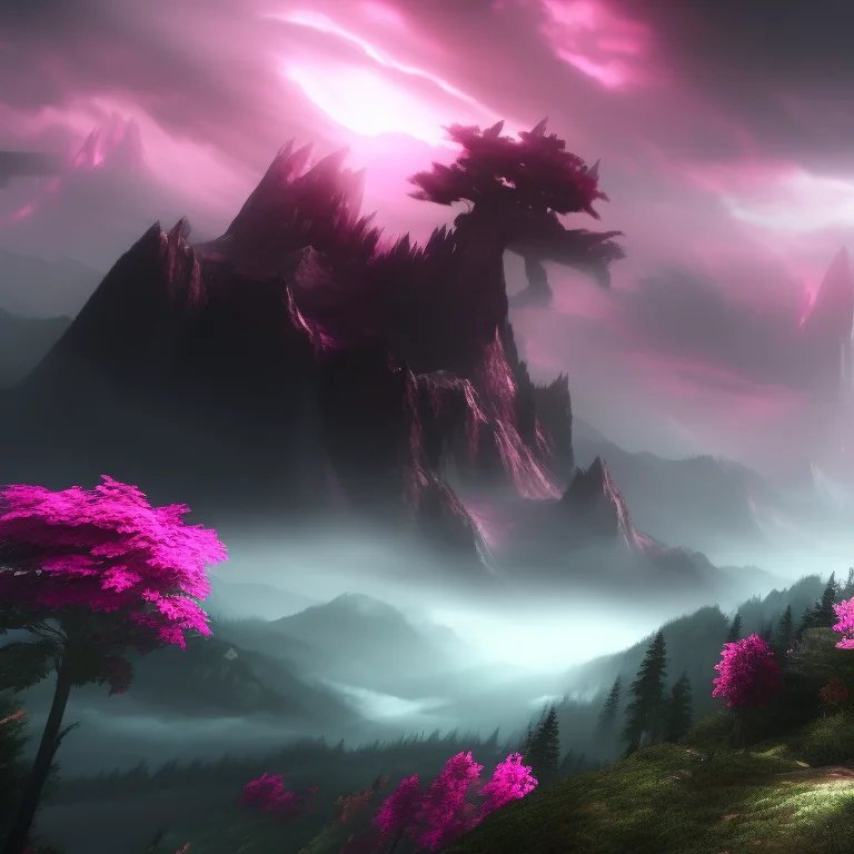 FFbF_effect, animal nature landscape trending on Artstation, artgerm, cgsociety, Greg rutkowski