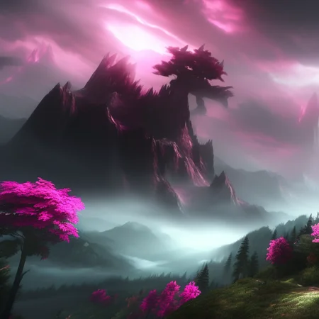 FFbF_effect, animal nature landscape trending on Artstation, artgerm, cgsociety, Greg rutkowski