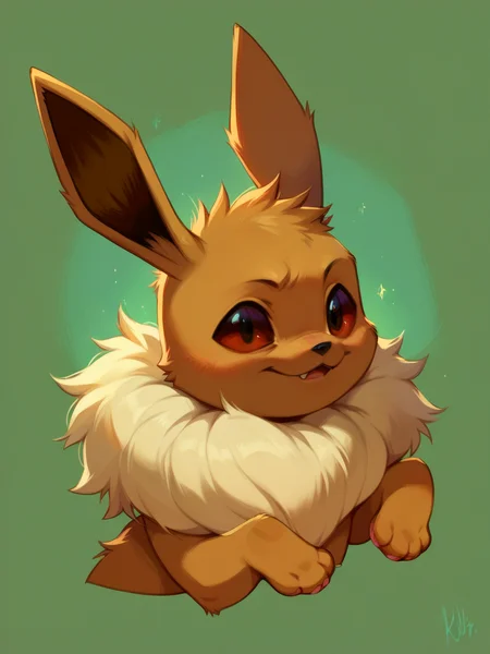 score_9, score_8_up, score_7_up, score_6_up, score_5_up,  <lora:kurtzXLP:1> kurtz, eevee,