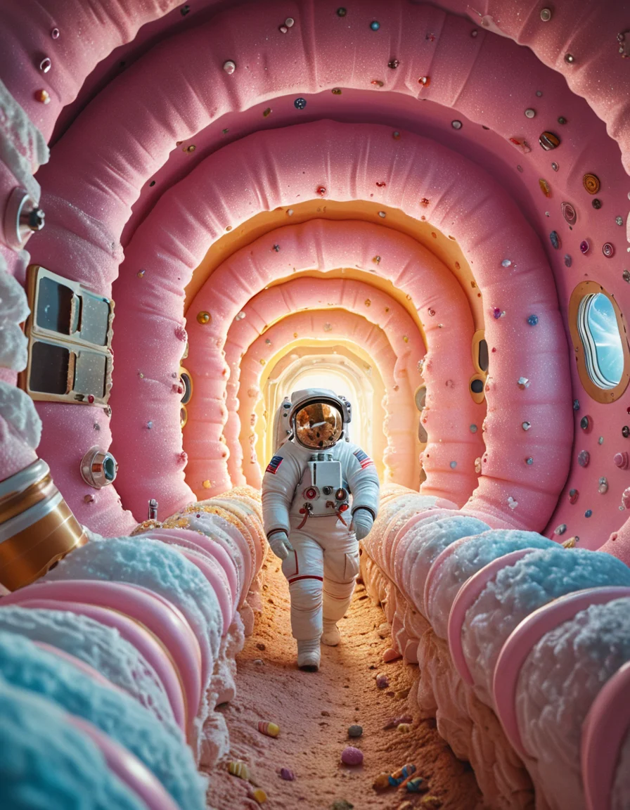 cinematic still astronaut, portrait, candyland . emotional, harmonious, vignette, 4k epic detailed, shot on kodak, 35mm photo, sharp focus, high budget, cinemascope, moody, epic, gorgeous, film grain, grainy, astronaut, portrait, candyland, intricate, elegant, highly detailed, wonderful colors, sweet, dramatic light, sharp focus, majestic, cinematic, extremely artistic, colorful, fine detail, striking, expressive, epic, beautiful, inspirational, thought, iconic, complex, vibrant, amazing, awesome, incredible, pure, color, illuminated, shiny, saturated, bright