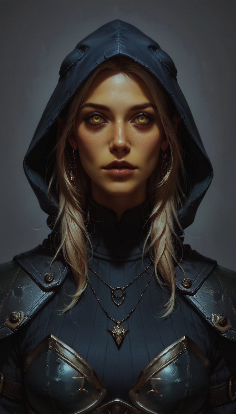 (score_9, score_8_up:1.1), score_7_up, rating_safe, 1girl, a gorgeous high elf mage, altmer, (alien yellow skin), (alien golden skin), tall and feminine, magical elf very large yellow eyes, long yellow golden hair, supermodel look with pronounced sharp cheekbones and narrow sharp long chin. (Wearing a fantasy mage sorceress robes with a hood), (battlemage outfit). Dynamic and playful pose, <lora:EdobESO_XL_v1.0:0.95>, high elf, skyrim altmer,  <lora:1dkXLP:0.25>, concept art, realistic,  dark night, low light, deep strong shadows, <lora:add-detail-xl:0.3> <lora:RELSM_v1:0.4>,  <lora:SDXLHighDetail_v5:0.3> Painstaking Attention To Details,  <lora:Model_2:0.25> Beuty,  <lora:Concept Art DarkSide Style LoRA_Pony XL v6:0.8>, dark theme