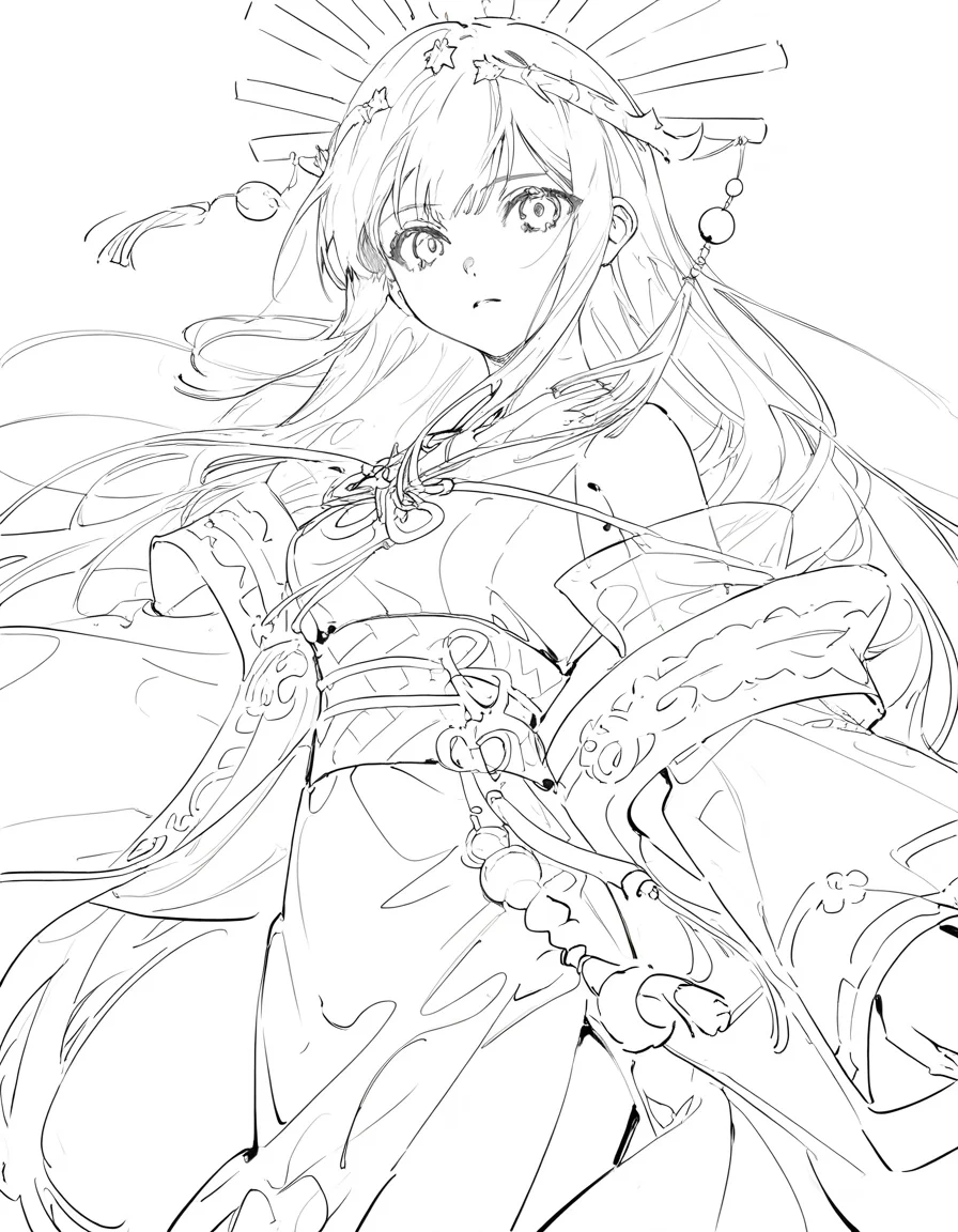linyin,1girl,solo,looking at viewer,white background,cowboy shot,<lora:llinyin-000014:1.1>,, masterpiece, best quality, very aesthetic, absurdres,newest, incredibly absurdres,, artist:yoneyama mai, (artist:wanke:1.1), artist:mocha, (cotton:1.1), artist:date, (senpen:1.1), artist:ciloranko, artist:noyu, noyu23386566, (artist:sho:0.8264462809917354), (sho lwlw:0.9090909090909091), year 2023, (solo:1.3310000000000004), lineart, monochrome