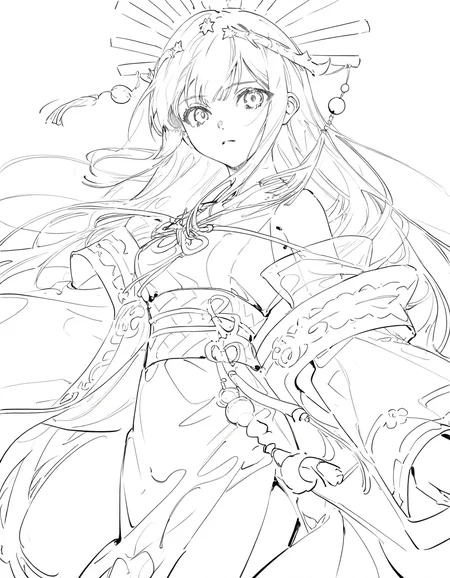 linyin,1girl,solo,looking at viewer,white background,cowboy shot,<lora:llinyin-000014:1.1>,, masterpiece, best quality, very aesthetic, absurdres,newest, incredibly absurdres,, artist:yoneyama mai, (artist:wanke:1.1), artist:mocha, (cotton:1.1), artist:date, (senpen:1.1), artist:ciloranko, artist:noyu, noyu23386566, (artist:sho:0.8264462809917354), (sho lwlw:0.9090909090909091), year 2023, (solo:1.3310000000000004), lineart, monochrome