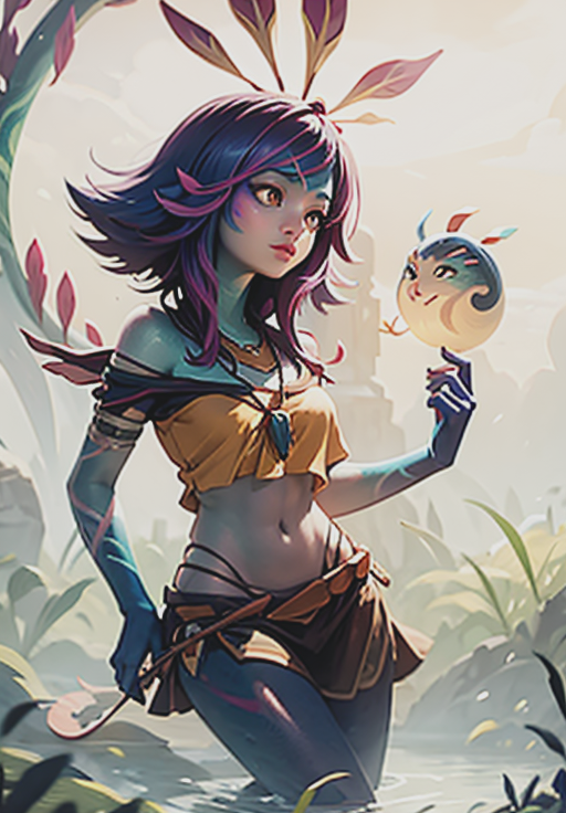 <lora:neeko:0.8>, neeko,, (magical, magnificent, masterpiece:1.3)