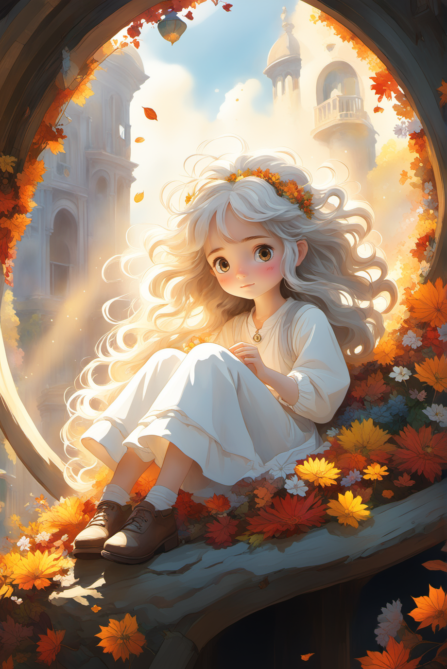 Studio Ghibli,1girl,long hair,white clothes,white hair,curly hair,Isolated on white background,light watercolor,bright,few details,sunlight,<lora:xl_more_art-full_v1:0.8>,
intricate linework,bright colors,behance contest winner,vanitas,angular,altermodern,unreal engine 5 highly rendered,global illumination,radiant light,detailed and intricate environment,art by Cornelis Springer,Burning Tired "The Nexus of Embellishment",autumn flowers,soft focus,Amusing,Sun Rays,Circular polarizer,League of Legends Splash Art,, (((masterpiece))),(((best quality))),((ultra-detailed)), Hyper Real,Photorealistic,16K,high detail,high resolution