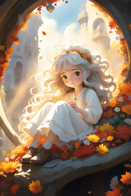Studio Ghibli,1girl,long hair,white clothes,white hair,curly hair,Isolated on white background,light watercolor,bright,few details,sunlight,<lora:xl_more_art-full_v1:0.8>,
intricate linework,bright colors,behance contest winner,vanitas,angular,altermodern,unreal engine 5 highly rendered,global illumination,radiant light,detailed and intricate environment,art by Cornelis Springer,Burning Tired "The Nexus of Embellishment",autumn flowers,soft focus,Amusing,Sun Rays,Circular polarizer,League of Legends Splash Art,, (((masterpiece))),(((best quality))),((ultra-detailed)), Hyper Real,Photorealistic,16K,high detail,high resolution
