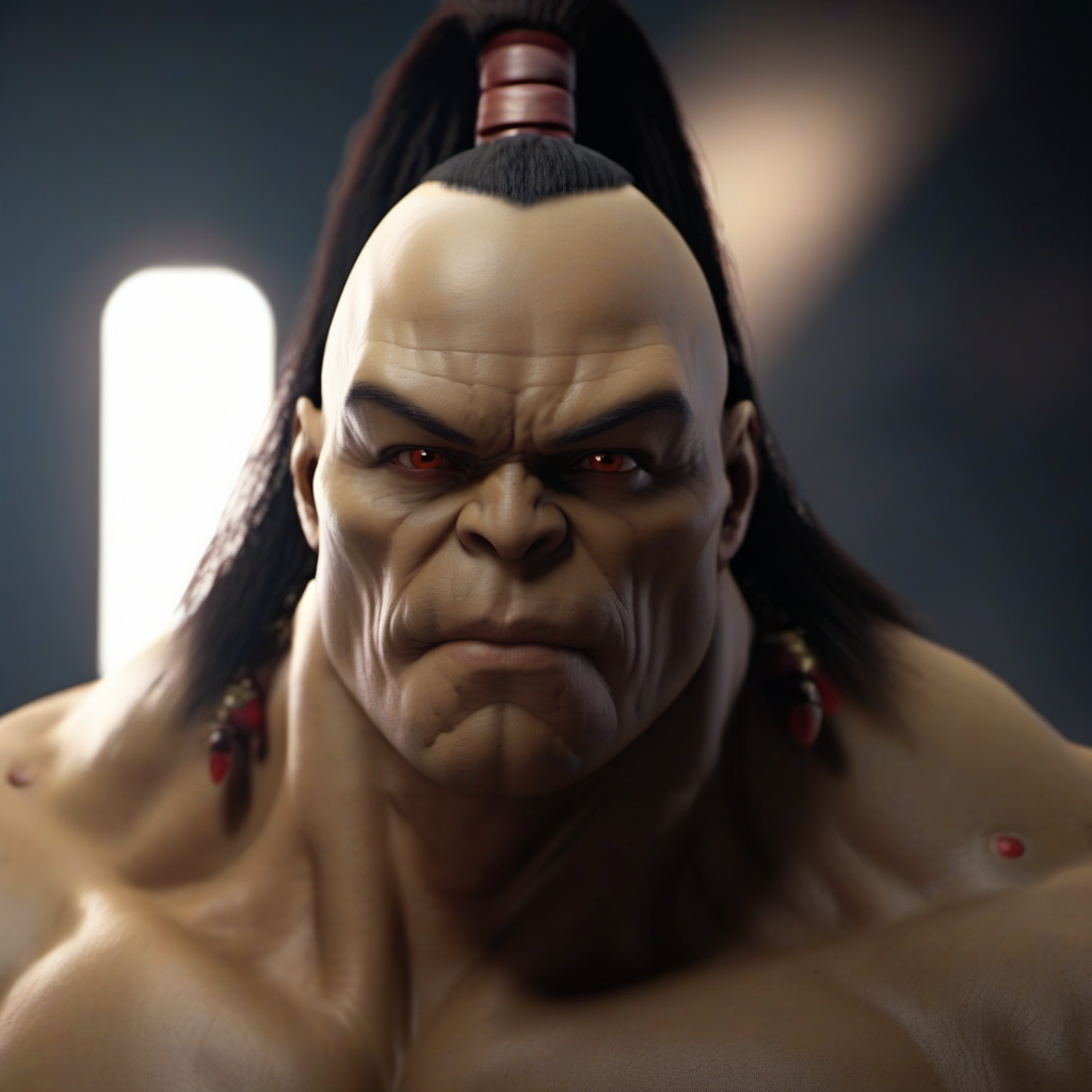 cinematic photo Goro1024, closeup face portrait of a man,   <lora:Goro1024:0.8> . 35mm photograph, film, bokeh, professional, 4k, highly detailed