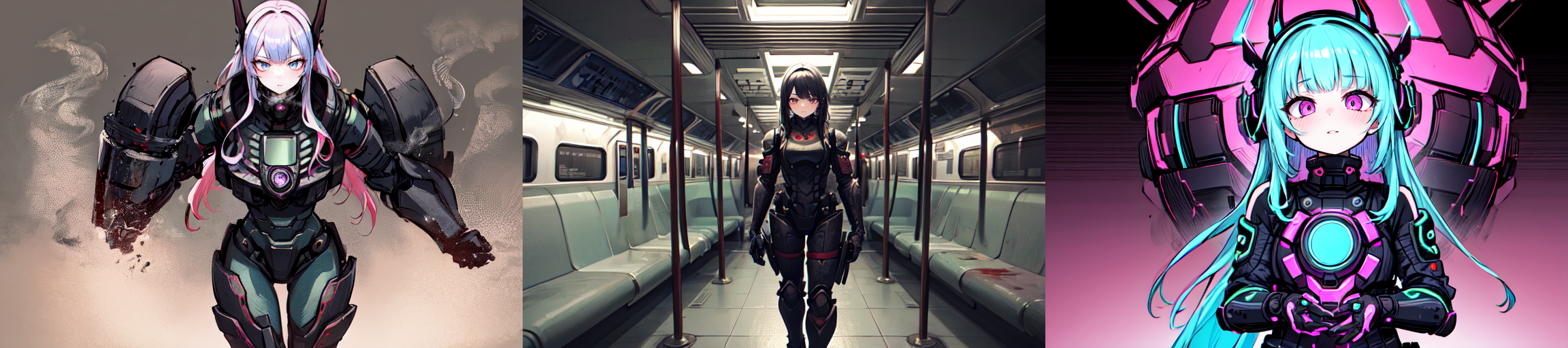 highly insanely detailed, masterpiece, top quality, best quality, highres, 4k, 8k, RAW photo, (very aesthetic, beautiful and aesthetic), 
__lazy-wildcards/cosplay-char/blame/abara-kudou_denji/prompts__, 
<lora:ABARA_KudouDenji_v1:0.3>, 
(1girl:1.3), 
solo focus, 
__lazy-wildcards/dataset/background__,âââ