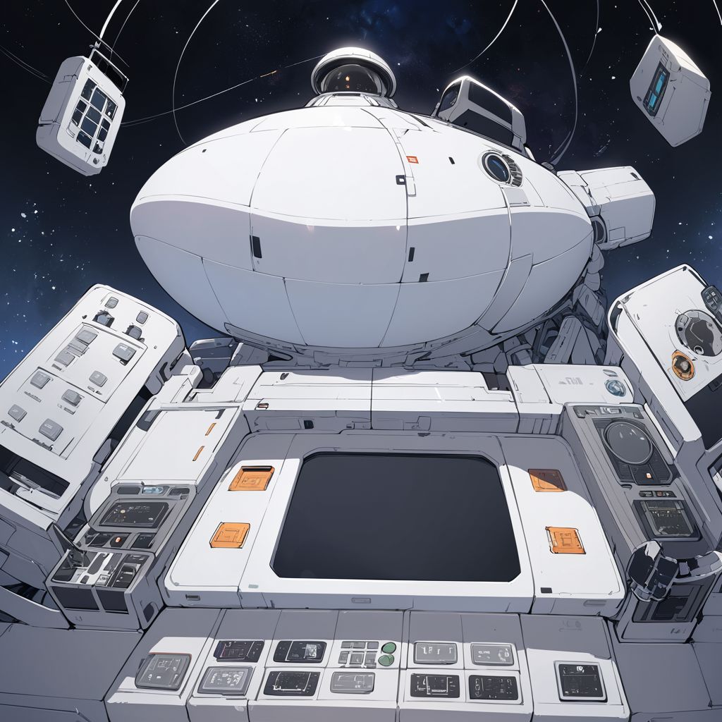 no characters, space ship, control panels, buttons