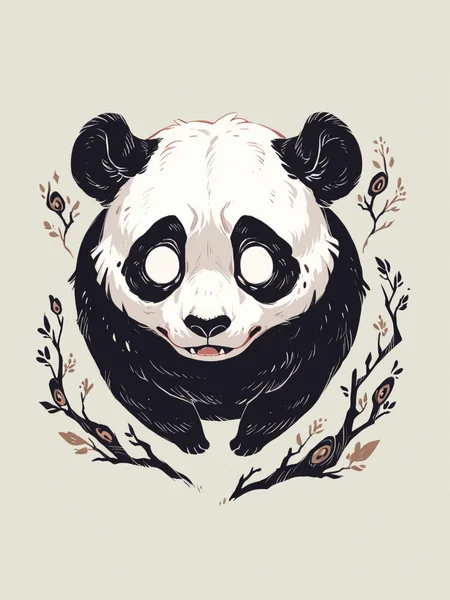 score_9, score_8_up, score_7_up, score_6_up, w00f, simple background, animal focus, panda, blank eyes,
<lora:w00fXLP:1>