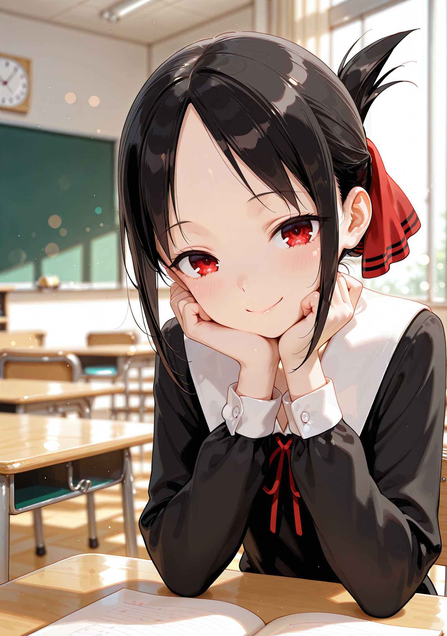 masterpiece,best quality,amazing quality,
1girl,looking at viewer,<lora:dansty:1>,smile,classroom,
shinomiya kaguya,