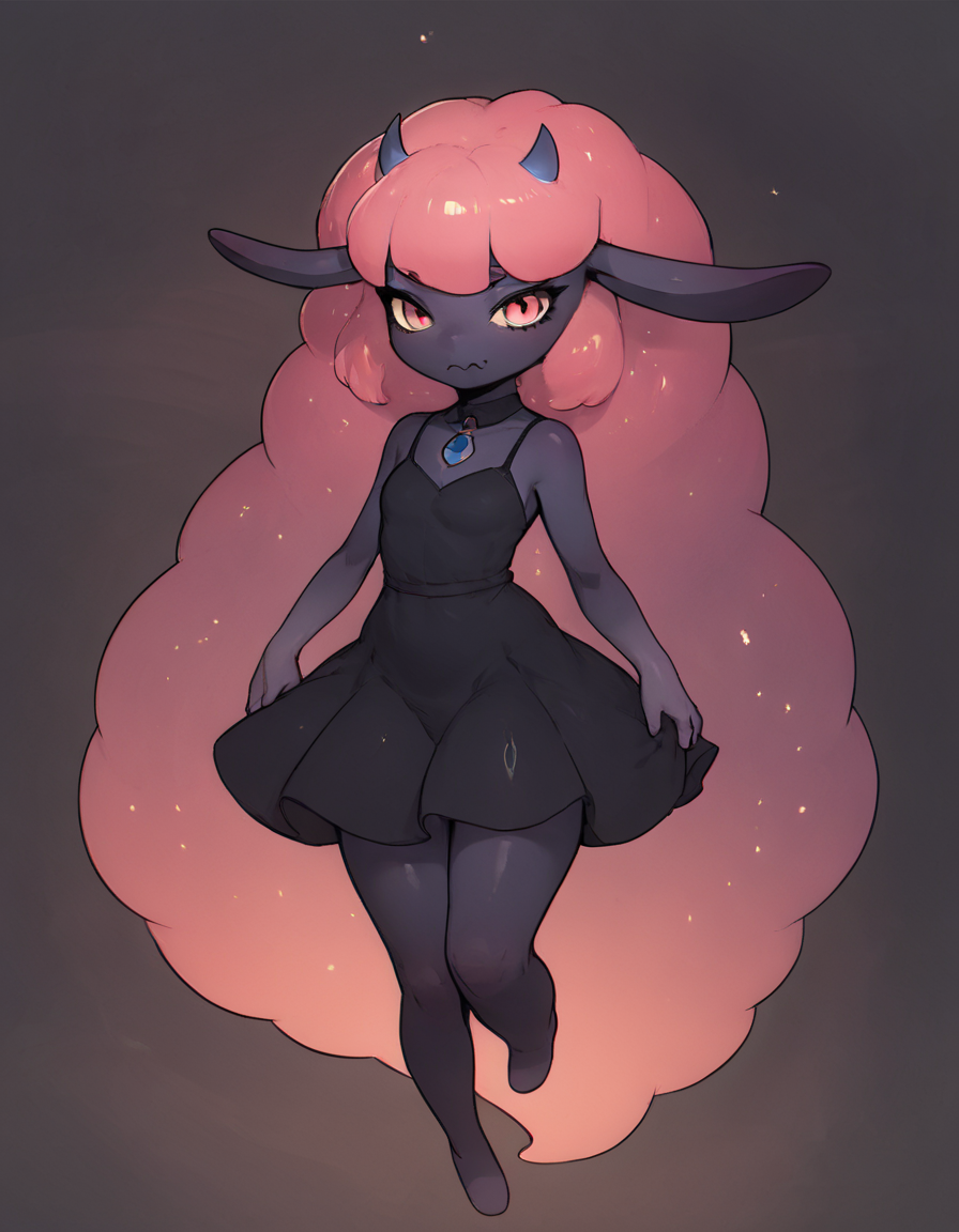 score_9, score_8_up, score_7_up, score_6_up, score_5_up, score_4_up, source_anime,  , daedream, monster girl, dress