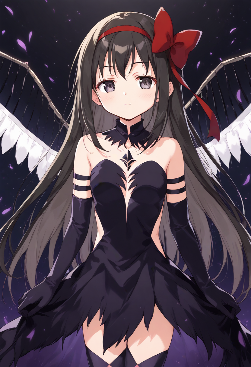 <lora:akemi_homura_XL-bf16-pony-v1:1> 1girl, akuma homura,, BREAK score_9, score_8_up, score_7_up, BREAK source_anime, best quality, masterpiece, uncensored,<lora:sdxl_lightning_4step_lora:1>(clear eyes:1.2),(4 finger:0.5),zPDXLpg