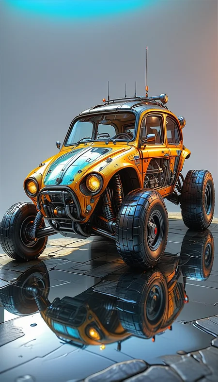 (in ARTIST style:1.4), (masterpiece:1.7),
View of buggy vehicle
(science fiction texture, science fiction skin, someplastic, no humans, reflection, retro, transparent, device, Transparent Texture, skin texture, smartphone)
(masterpiece:1.8), (highest detailed:1.8), pale color, perfectly lighted, (contrast), (saturated), (((sharp focus))),
(hyperdetailed:1.3), (intricate details:1.2), (Refined details:1.3), (best quality:1.5), highly detailed textures, vibrant colors,
(ultra sharp focus:1.8), (detailed skin:1.8), (thin lines:1.8), (best quality:1.8),
<lora:Apparatus_-_Traction_City_Walkers_Vehicles:0.8>,