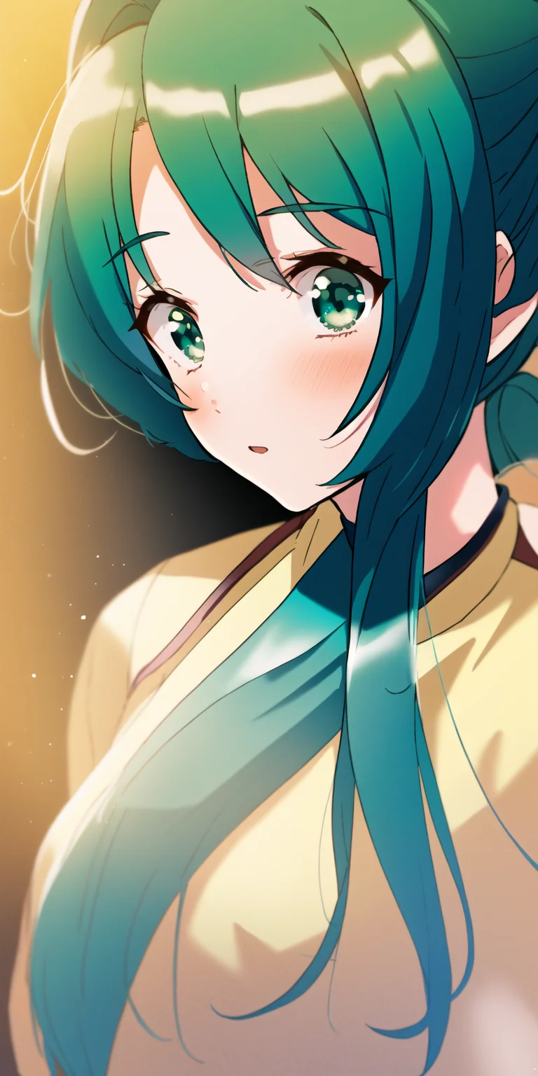 1girl, ponytail, green hair, long hair, green eyes, portrait,
<lora:SonozakiMion:0.8>, sonozaki mion,
<lora:HanakoStyle:1>