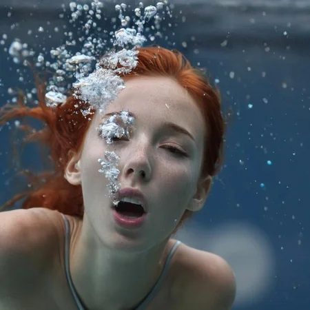 (absolutely highly detailed underwater photo), submerged asian girl, blowing air bubbles, underwater ocean environment, close-up
She is wearing a (silver color short wetsuit), she is slender, has narrow hips, tight ass, small ass, thigh gap and long legs, cute face, red hair pigtails floating around her head, dynamic pose
drkmdatmsftpicture
Underwater hair look, murky water
Twin ponytails, (red hair:1.5) accurate hands, accurate feet coral reef environment, the ground is white sand, very soft hair, blur the hair, dark blue background
head tilted up, she is facing to the left, (profile view:1.5) medium shot, pursed lips
exhaling air bubbles, air bubbles coming out of her mouth, raising air bubbles, air bubbles coming out of her nose, a few air bubbles inside her mouth, large trailing air bubbles at the top of the image, air bubbles at the corner of her mouth, air bubbles flowing out of her mouth, air bubbles flowing around the corners of her mouth, air bubbles in her hair, air bubbles trailing out of her mouth and nose
air bubbles have vertical (motion blur:0.4), air bubbles tinted (blue:1.3)
(best quality, incredible detail, ultra high skin detail:1.2) (cool light:1.5) (underwater:1.5) (skinny:1.3) (tight short wetsuit:1.4) (tight shorts:1.5) (floating hair:1.4) (skintight:1.4) (no wrinkles:1.3)