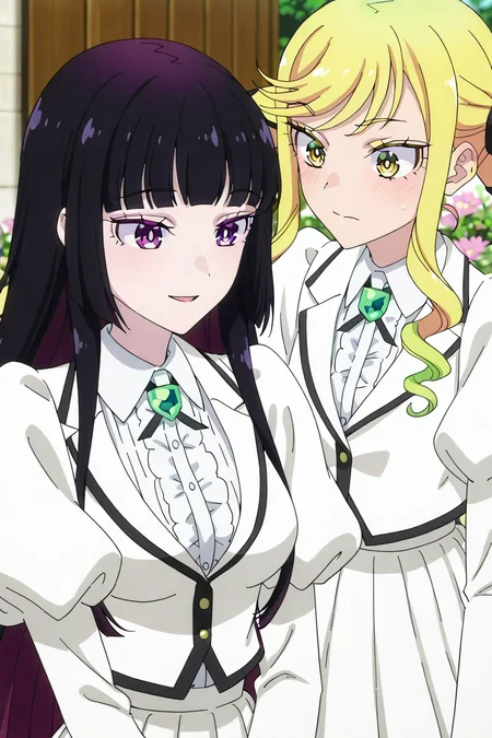 <lora:rocklady.il:1>,
rocklady,
2girls,
otoha, liisa,