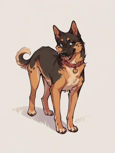 score_9, score_8_up, score_7_up, score_6_up, <lora:3mpr3ss3XLP:0.8> 3mpr3ss3, dog, feral, solo