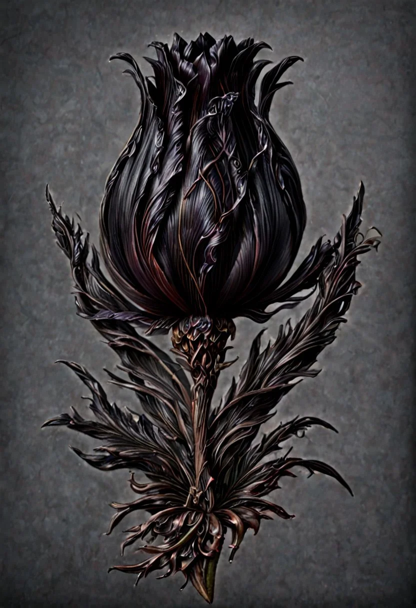 cg_darkscifi black tulip mm style flower ingrid-elias-style