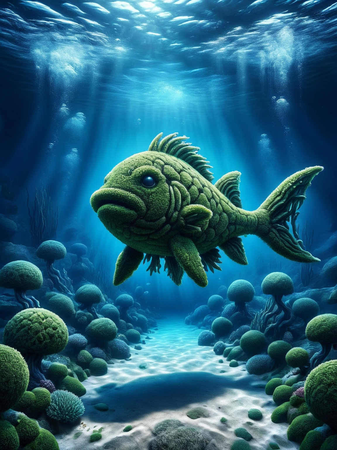 An ais-hdgrw underwater world, with sculpted coral formations and schools of vibrant fish. <lora:ais-hdgrw-sdxl:1>