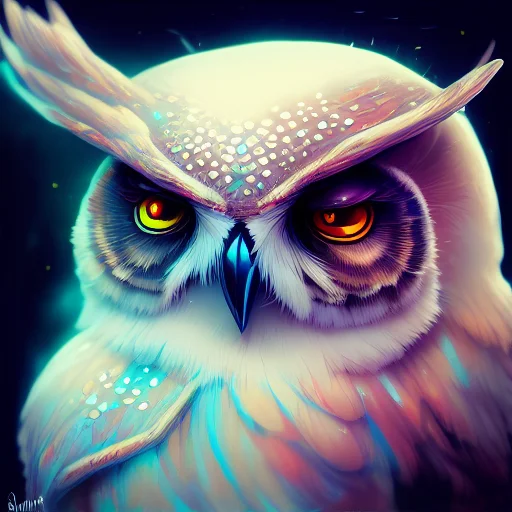 (gigafractal artstyle:1.0), owl king