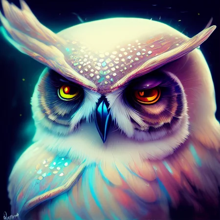 (gigafractal artstyle:1.0), owl king