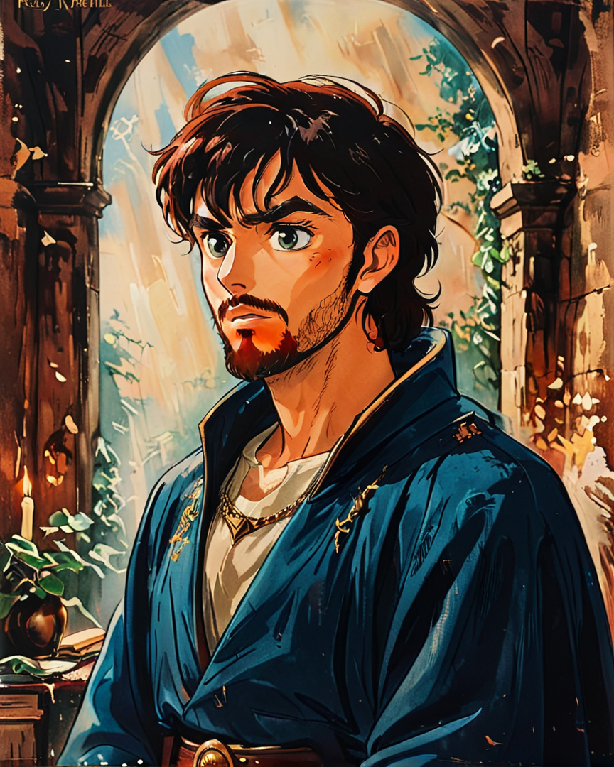 Vector Art, Wispy "Reign of Ivan the Terrible", Panorama, Normcore Art, Warm lighting, <lora:Vintage_Anime:1>