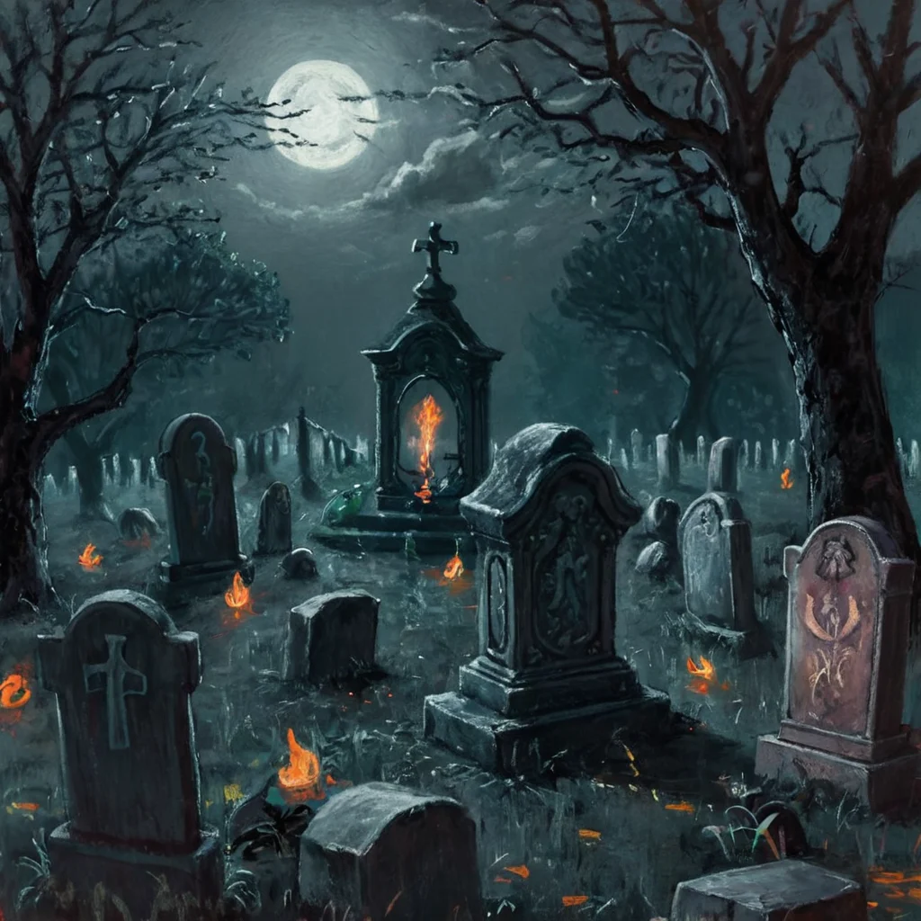 [S_Artistic S_Unholy Arcpastel depicting a swarm of transparent ghosts rising from a haunted graveyard at night:S_Artistic S_Unholy Arcpastel:0.5]
<lora:PasteldrawnXL0.8:0.5>  <lora:Aether_Ghost_v1.1_LoRA:0.3>  <lora:novuschroma13 style_b:0.3>