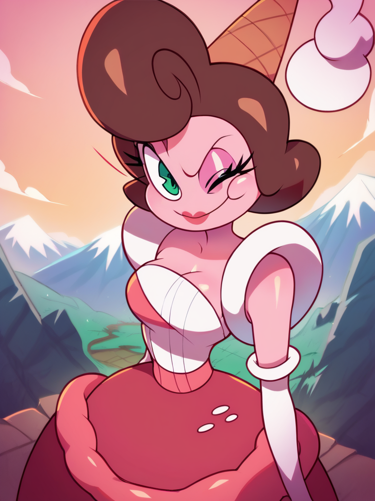 score_9, score_8_up, score_7_up, green eyes, 
<lora:BaronessVonBon_character:1>, BaronessXLP,