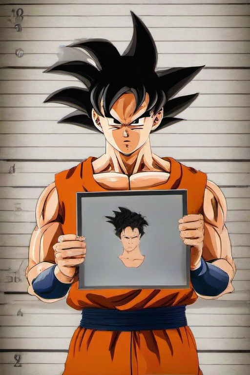 Masterpiece,High Quality,
 <lora:PE_MugShot:0.8> PEMugShot,
son goku