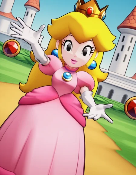 score_9, score_8_up, score_7_up, source_anime, <lora:princess-peach-brothership-ponyxl-lora-nochekaiser:1>, princess peach, blonde hair, black eyes, long hair,, crown, dress, gem, gloves, pink dress, puffy short sleeves, puffy sleeves, short sleeves, white gloves,, minaret, tall, mosque, call to prayer, holy, smile, on back, arm support, arms up, incoming hug, pov, reaching, reaching towards viewer,, looking at viewer, solo,, dutch angle, cowboy shot