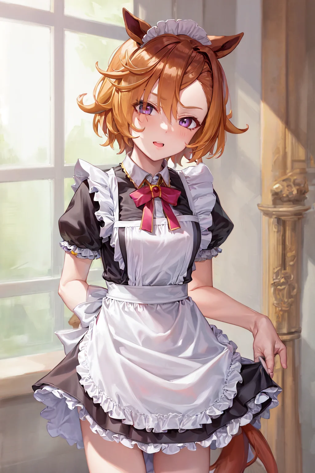 masterpiece, best quality,
t.m. opera o \(umamusume\),
maid, enmaided, maid apron, maid headdress,
<lora:t.m._opera_o_loha:0.8>