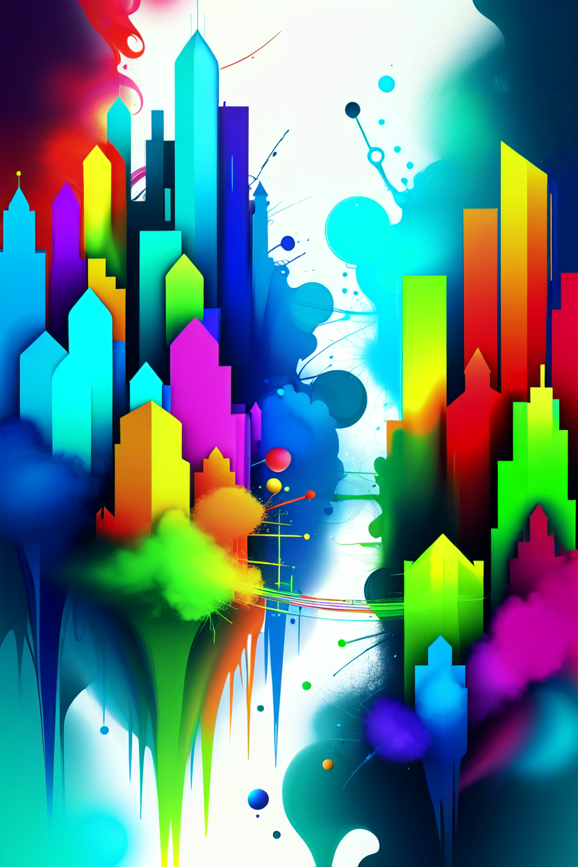 cheerful colors,silly,indescribable,Elemental fantasy metropolis outside of the universe<lora:EnvyStylizedXL02:1.5>
